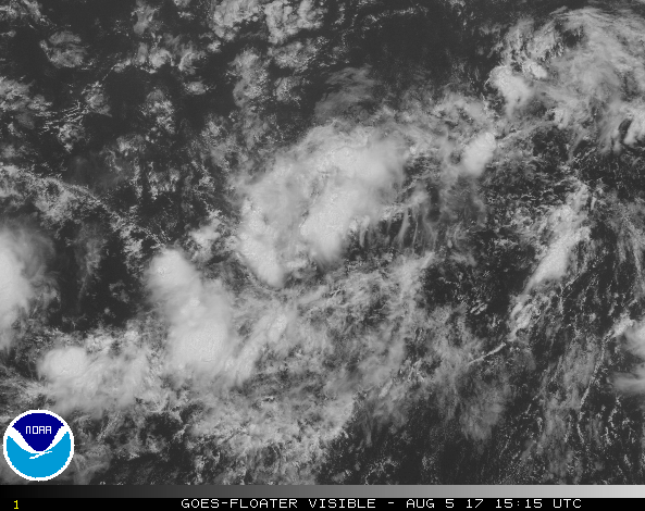 Visible satellite image of Invest 99L, 1515Z 8/5/2017 Visible satellite image of Invest 99L, 1515Z 8/5/2017