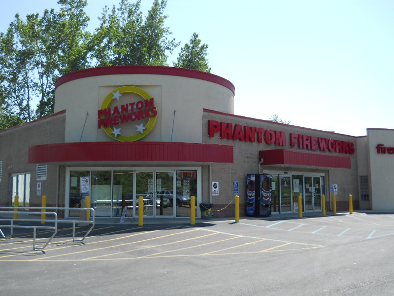 Phantom Fireworks Locations Phantom of Curtice