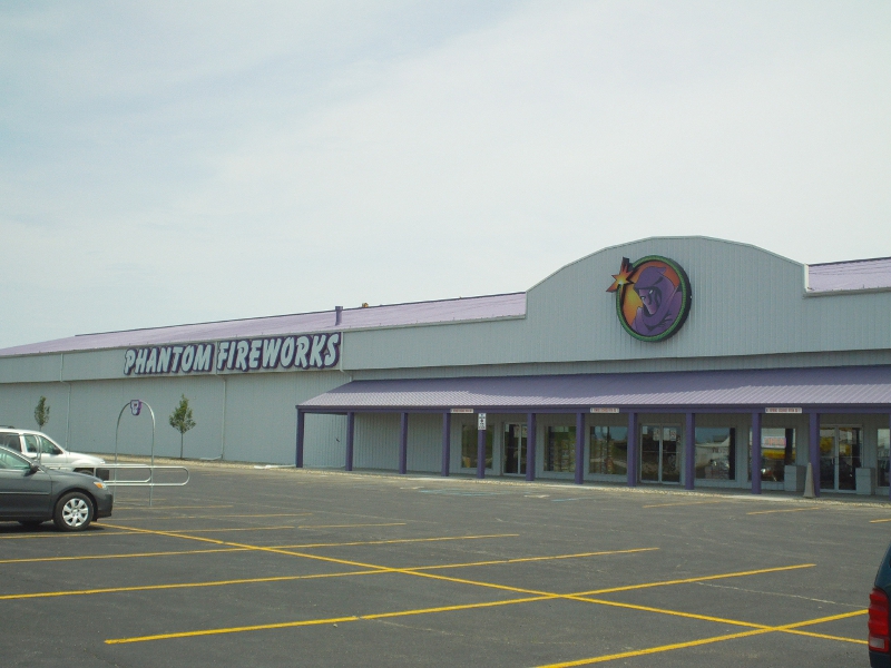 Phantom Fireworks Locations Phantom of Burns Harbor