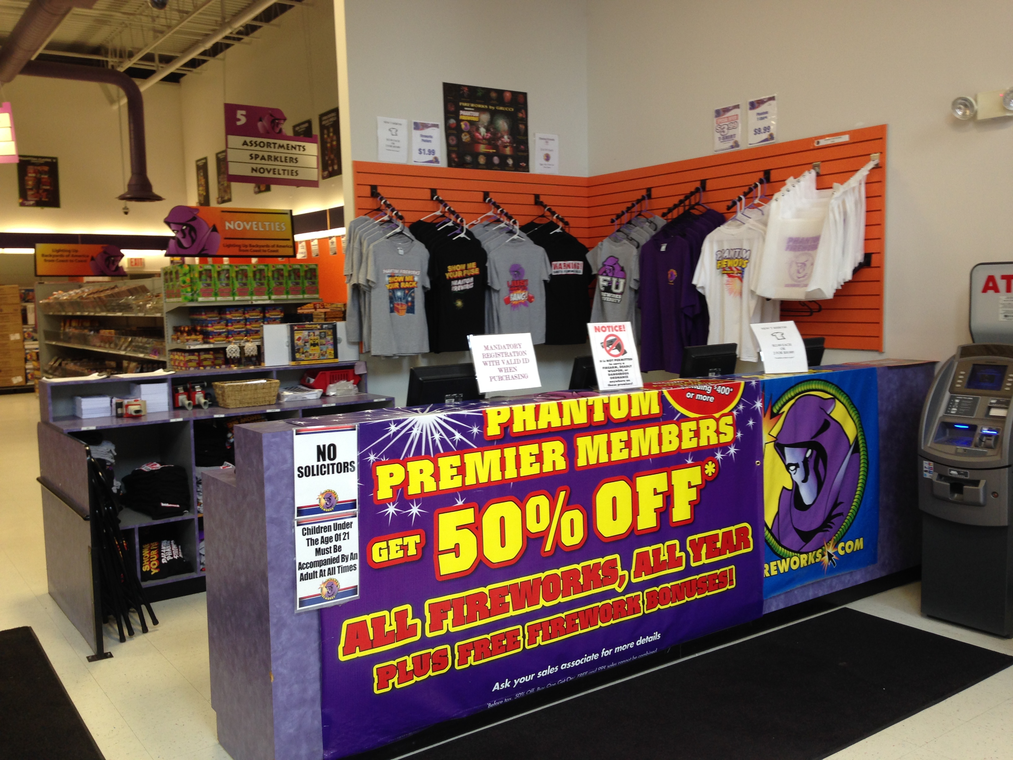 Phantom Fireworks Locations Phantom of Londonderry