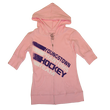 Pink ¾ Sleeve Girls Zip Up