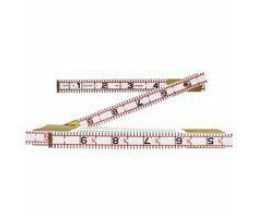 Lufkin 182-1066DN Red End Engineers' Rulers, 6 ft, Wood
