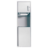 ASI 046926 Paper Towel Dispenser and Waste Receptacle