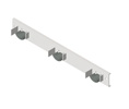ASI 0796-3 Mop Holder Rack