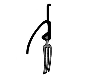 Dorbin 103AV 36" Mill Finish Aluminum Door Sweep with Vinyl Insert