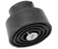 Don-Jo 1469 Rubber Stop for Kick Down Door Holders - Gray Finish