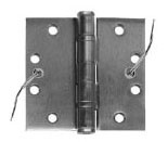 Stanley CEFBB191-54 4-1/2X4-1/2 US32D 4 Wire Energy Transfer Hinge - Satin Stainless Steel