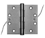 Stanley CEFBB179-66 4-1/2X4 US10B 6 Wire Energy Transfer Hinge - Dark Oxidized Satin Bronze Oil Rubbed