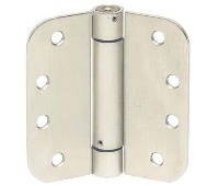 Stanley RD2068R 4" x 4"  US26 5/8" RAD Spring Hinge