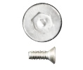 Keedex SHMF1024X100 Hex Tamper Flat Head Machine Screw 10-24 x 1"