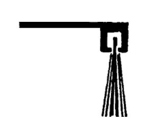 Dorbin 11AP 36" Mill Finish Door Bottom with Special Nylon Brush