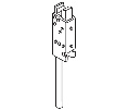 Dor-O-Matic PB130 4270101806 SU Top Latch Package of 1