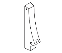 Dor-O-Matic PBX-1 CASE.209 End Case Assembly RH US3