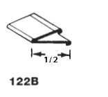 Dorbin 122B 48" Bronze Lock Strip