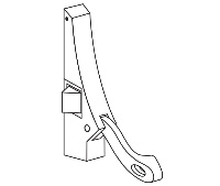 Dor-O-Matic RDX-1 CASE.239 Active Housing Assembly LH US10B