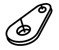 Dor-O-Matic PB135 4270107192 EL1490 Pivot Bracket Package of 1