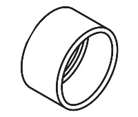 Dor-O-Matic PB104 4270109007 Cylinder Collar 7 Pin 1.25" P35