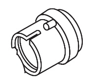 Dor-O-Matic PB106 4270109190 Cylinder Tube w/Pin 7 Pin 2" Dr