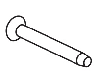 Dor-O-Matic PB316 SCREW.1143 8-18 1.14" FPH TF Typ 25 Package of 10