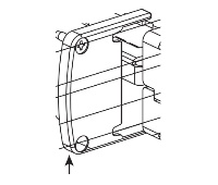 Dor-O-Matic PB318 ECAP.129 Lock Stile Push Bar End Cap P35 Package of 1