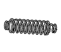 VON DUPRIN 090039 98/99 Baseplate Return Spring Package of 10