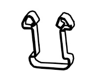 VON DUPRIN 090042 Dogging Adaptor Spring Package of 2