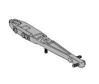 DOR-O-MATIC "S" Style Side Load Arm OHC100-SL