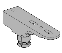 DOR-O-MATIC Center Hung Floor Pivot OHC100-GE