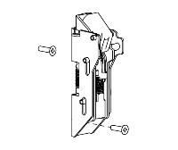 VON DUPRIN 050400 22 2227 Top Latch Kit Less Cover Package of 1