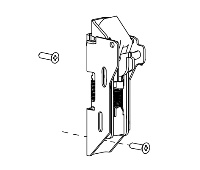 VON DUPRIN 050400 98/99 98/9927/98/9957 Top Latch Kit Less Cover