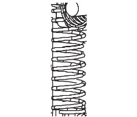 VON DUPRIN 090066 98/9947 Top Latch Compression Spring Pkg/10