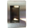 Rockwood 94C-630 Satin Stainless Steel Flush Pull