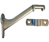 Cal-Royal ADAHB-4 US10B Heavy Duty Hand Rail Bracket - Antique Bronze