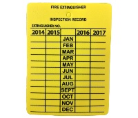 Brooks 4PTAG Plastic 4-year Inspection Tag