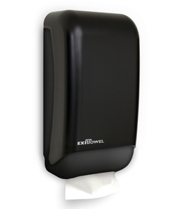 Palmer Fixture T178 BK ExiTowel Dispenser Starter Pack - Black Translucent