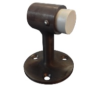 Hiawatha 9360-US10B Satin Oxidized Oil Rubbed Bronze 3"H x 2 1/2" Dia. Stem Door Stop