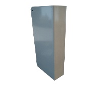 Don-Jo 40-CW S Satin Stainless Steel Wrap-Around Plate