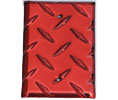 MCA 1BLK-R Single Blank Cover- Red