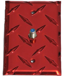 MCA 1CBL-R Coaxial Cable Cover- Red