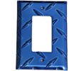 MCA 1GFI-B Single GFI Cover- Blue
