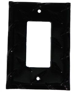 MCA 1GFI-BK Single GFI Cover- Black