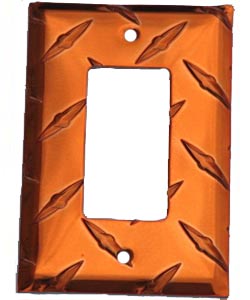 MCA 1GFI-O Single GFI Cover- Orange