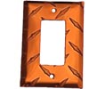 MCA 1GFI-O Single GFI Cover- Orange