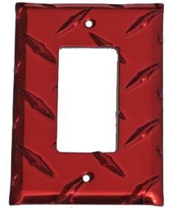 MCA 1GFI-R Single GFI Cover- Red