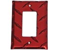 MCA 1GFI-R Single GFI Cover- Red
