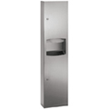 Bradley 2017-11 Surface Mounted Paper Towel Dispenser and Waste Receptacle