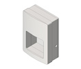 ASI 20199-1 Roval™ Collection Automatic High Speed Hand Dryer - (120V, 50/60 Hz., 1.0 kW) - Recessed