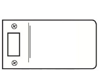 Don-Jo 9104 609 Antique Brass Polybagged Extended Lip Strike