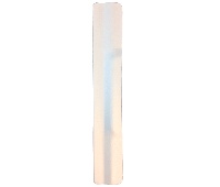 Don-Jo NLP-210 PC 1-1/2" x 10" Latch Protector for Narrow Commercial Outswing Doors - Prime Coat Finish