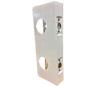 Don-Jo 946-Custom-CW S Satin Stainless Steel Wrap-Around Plate